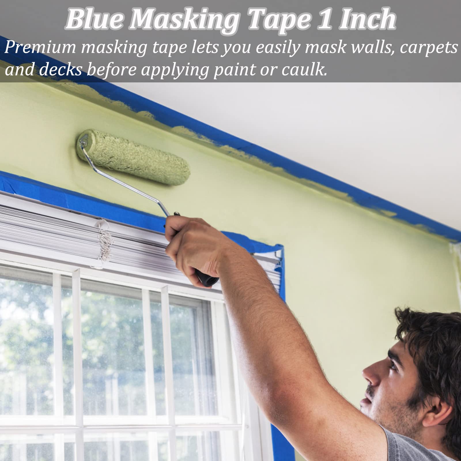 SmaringWing Painters Tape used on an outdoor project with weather resistance.