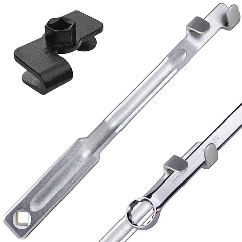 SmaringWing wrench extender bar with 13-4 inch length reaching tight bolts