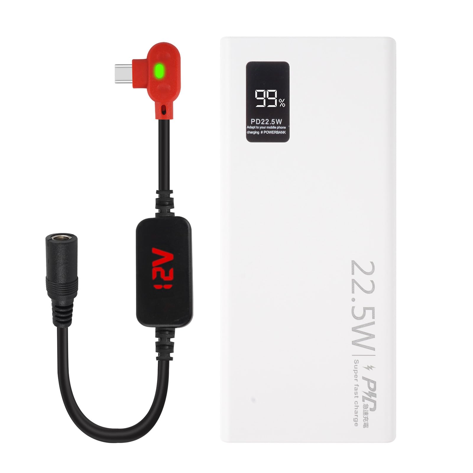 Smarkey 10000mAh heated jacket battery powering warmth outdoors