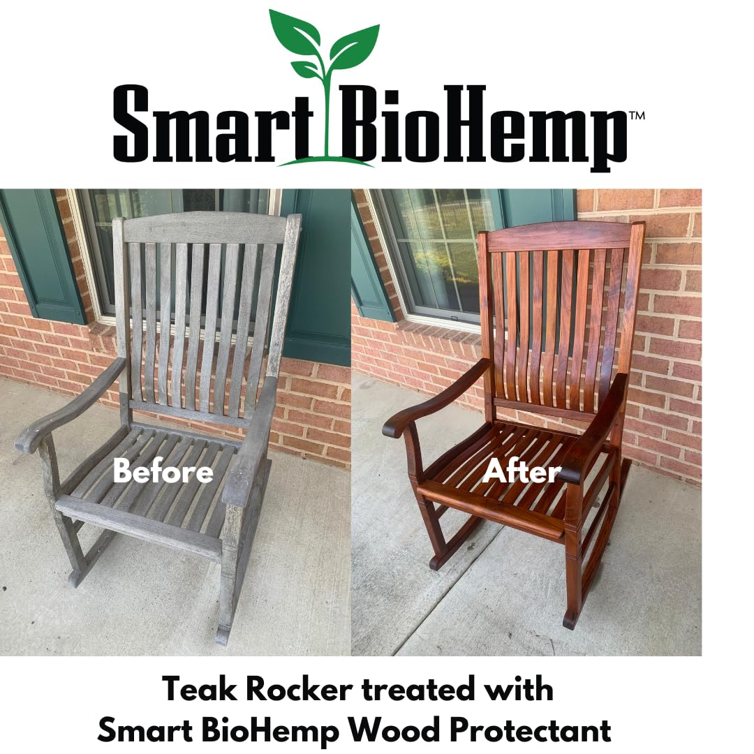 Smart BioHemp wood protection close-up highlighting grain preservation and moisture defense.
