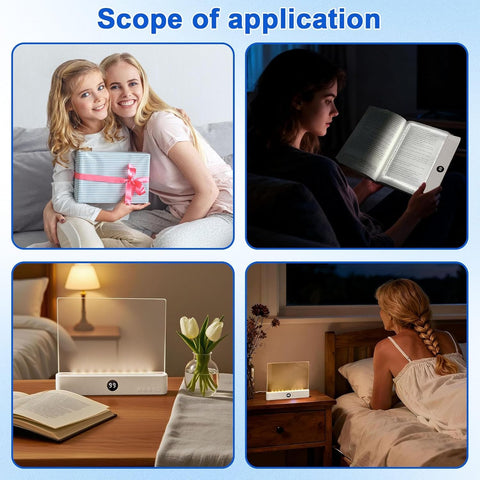 Smart Led Reading Light on a desk setup as a versatile lamp