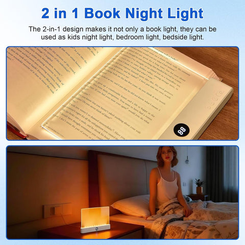 Smart Led Reading Light's scratch-resistant base stays sturdy