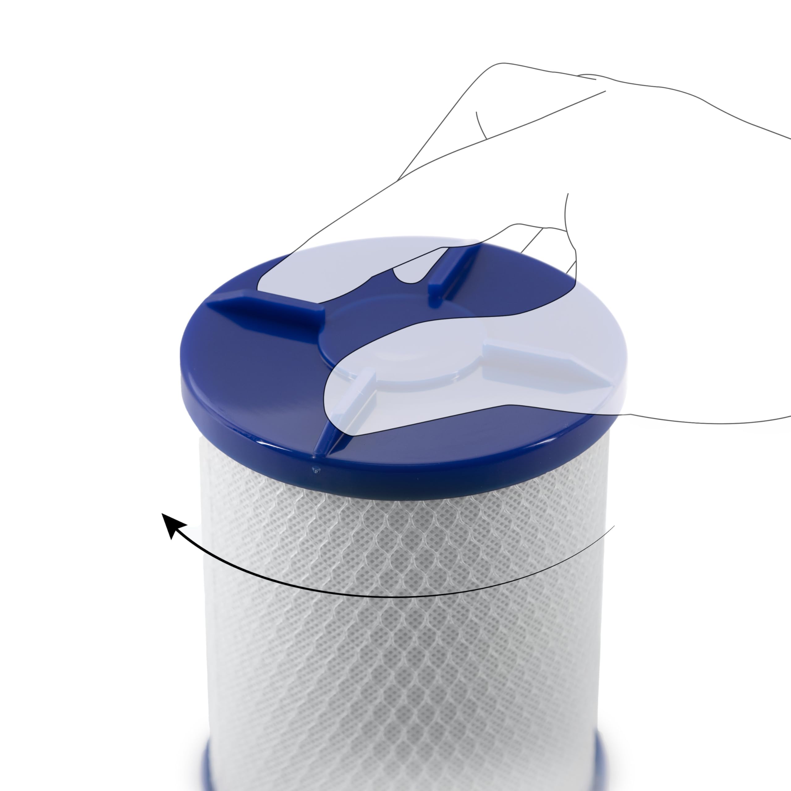 Smart Pack Water Filters easy under-counter installation for quick setup.