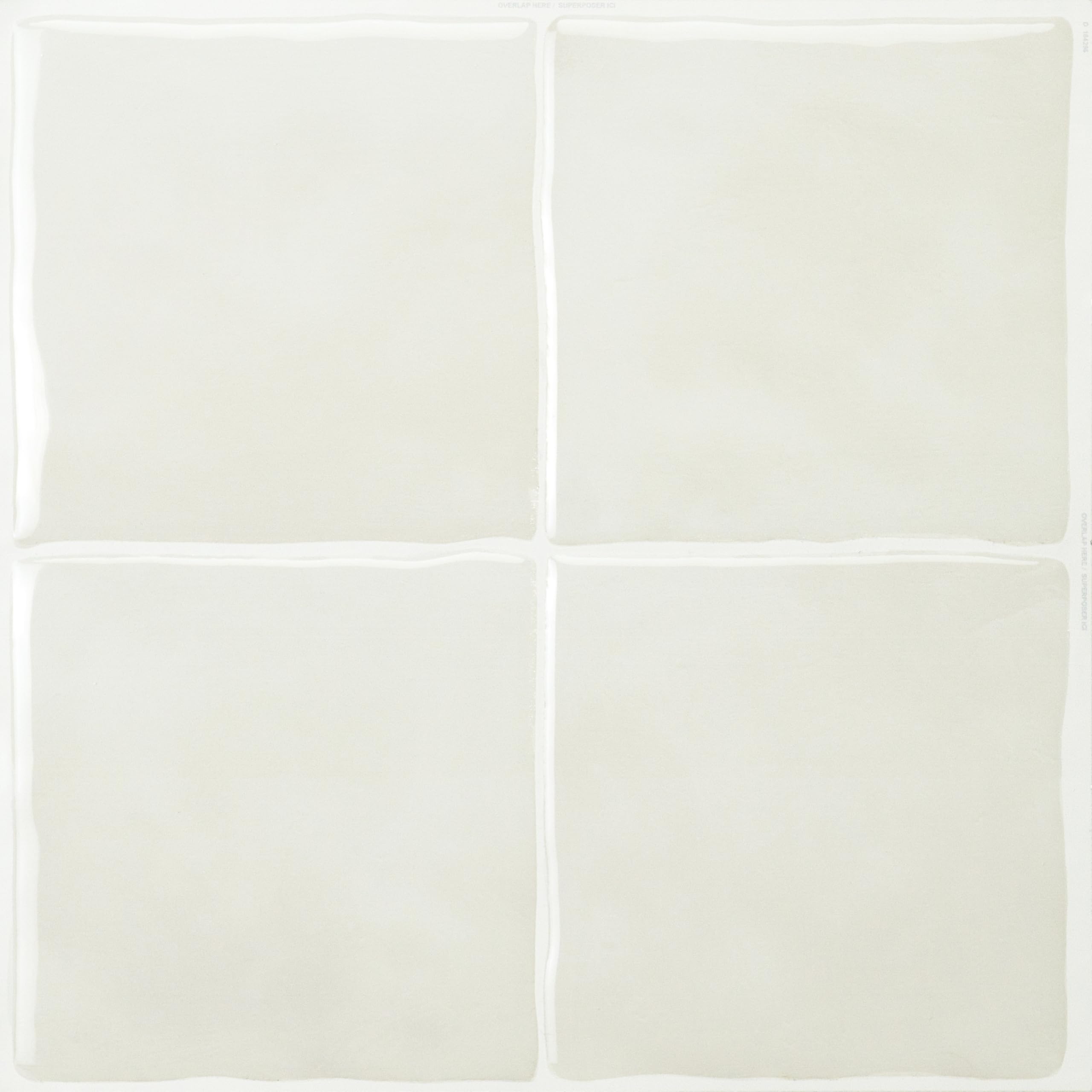 Smart Tiles 5-sheet backsplash set shows 9x9 panels for quick kitchen updates.