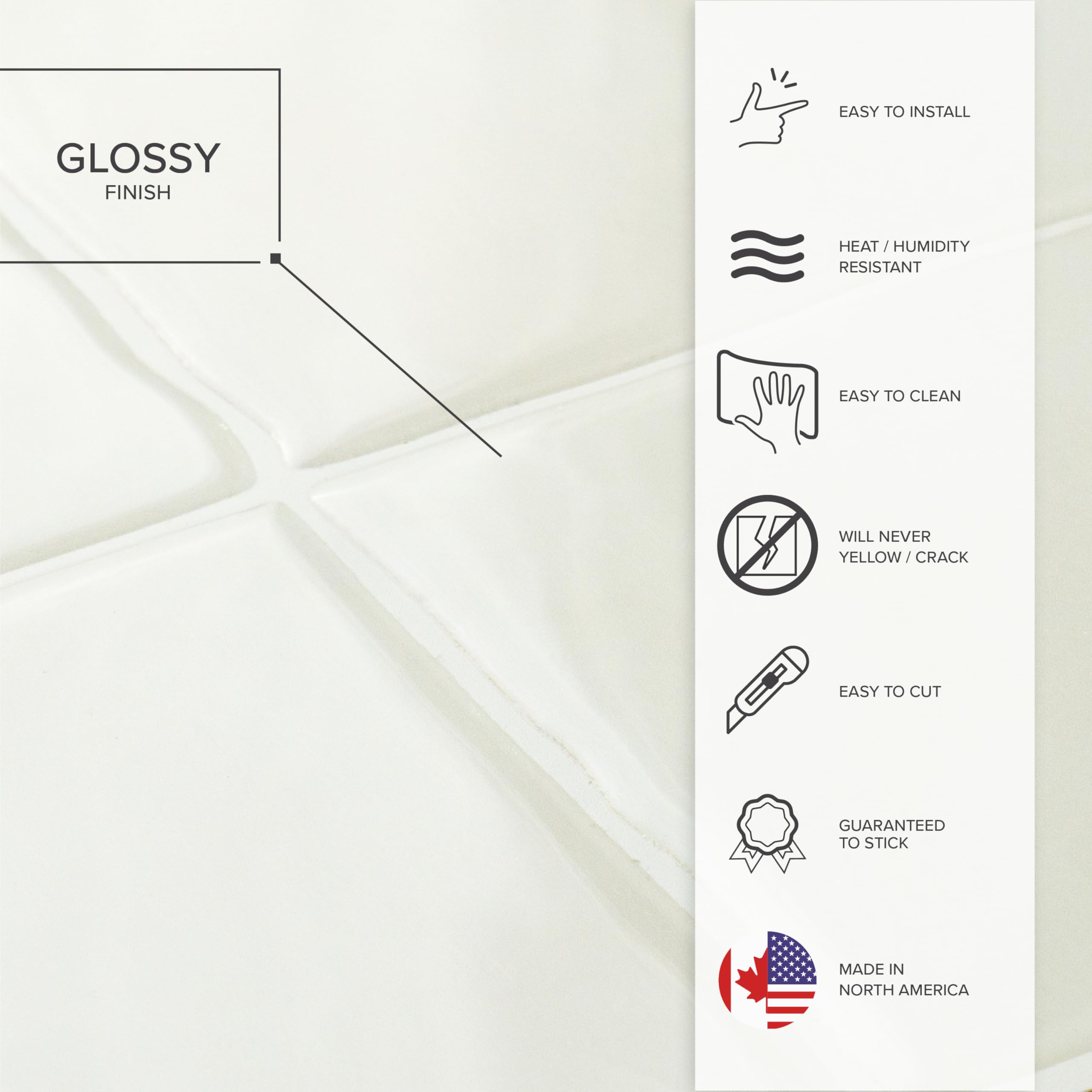 Durable and easy to clean Smart Tiles for busy spaces.