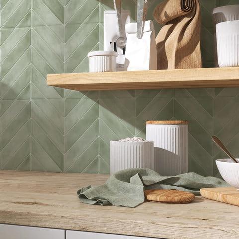 Five-sheet Smart Tiles pack covers 3.50 sq ft for kitchens.