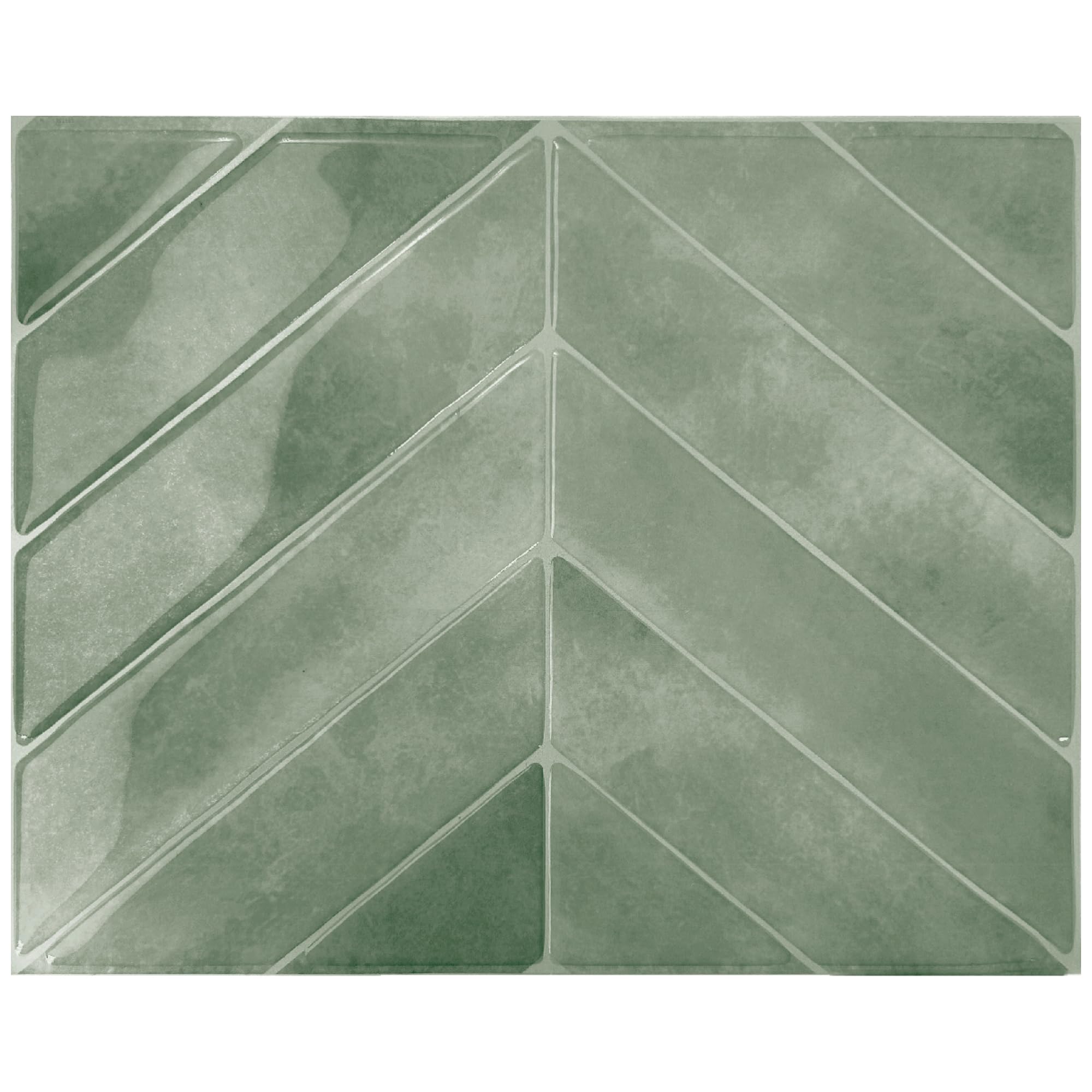 Smart Tiles peel-and-stick backsplash on the kitchen wall for an easy, grout-free upgrade.