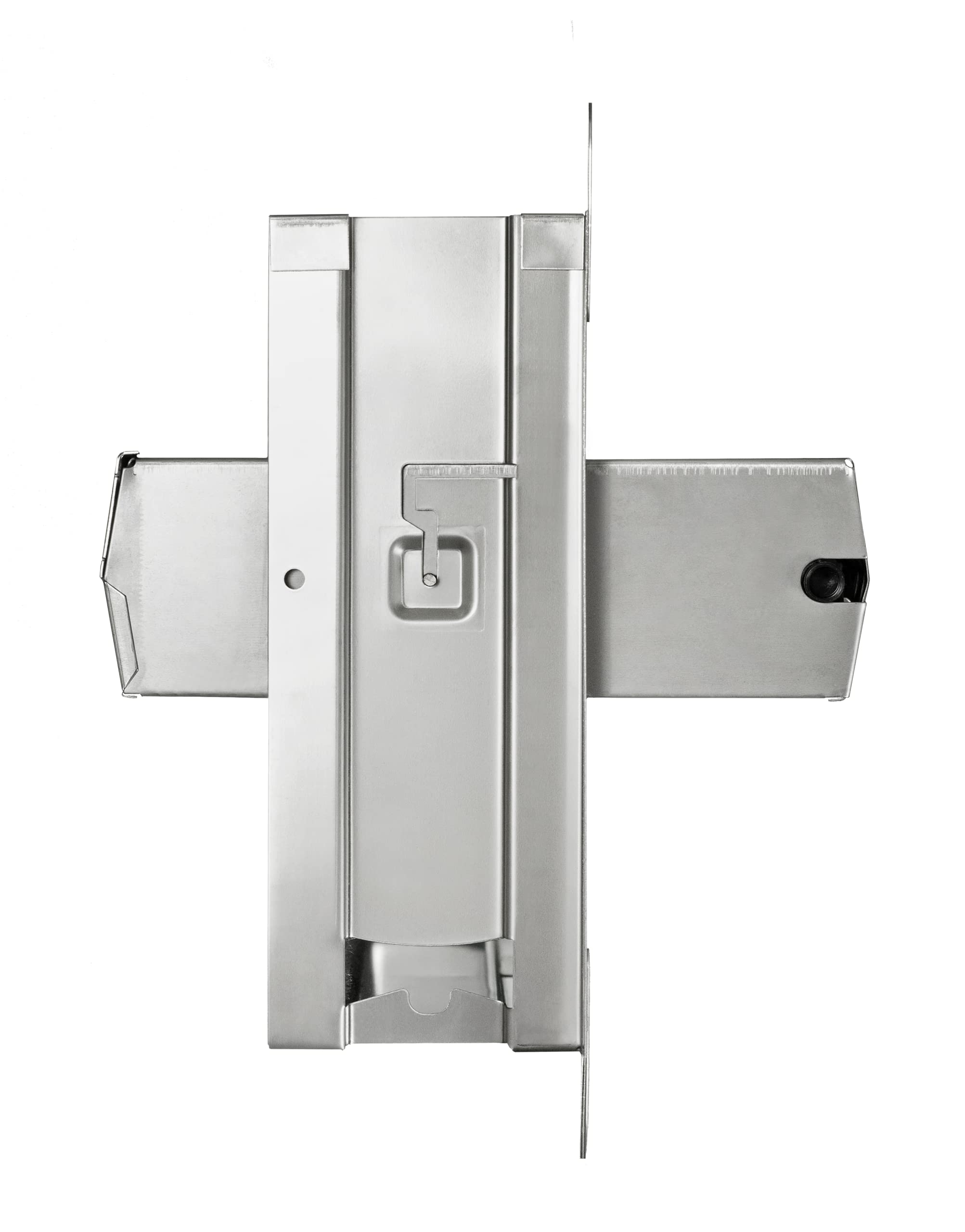 Smart Vent insulated foundation flood vent mounting detail demonstrates surface installation with adhesive kit.