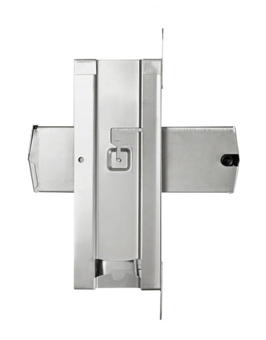 Smart Vent insulated foundation flood vent mounting detail demonstrates surface installation with adhesive kit.