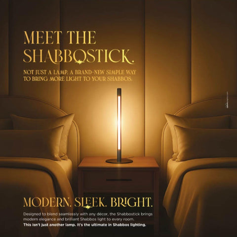 Smart Yid Shabbostick lamp in travel bag ready for on-the-go lighting