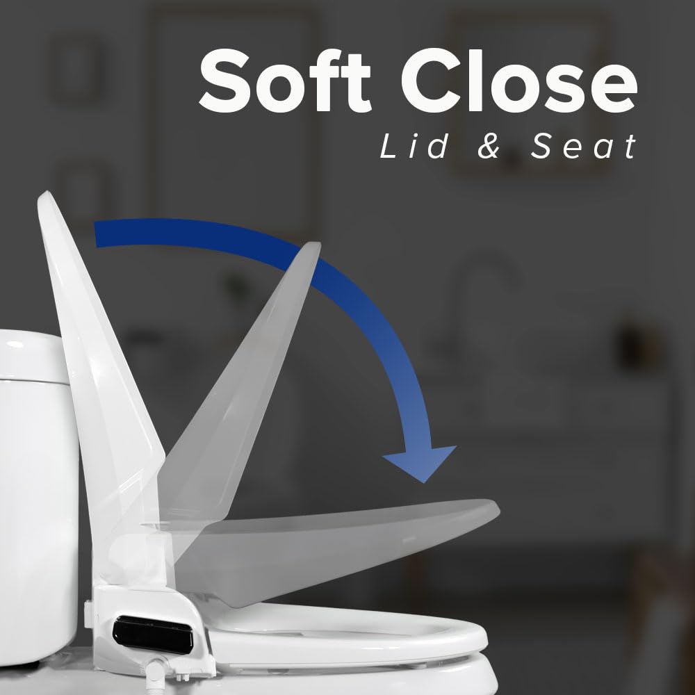 SmartBidet SB-1000WR hygienic filtered water promotes cleaner cycles.