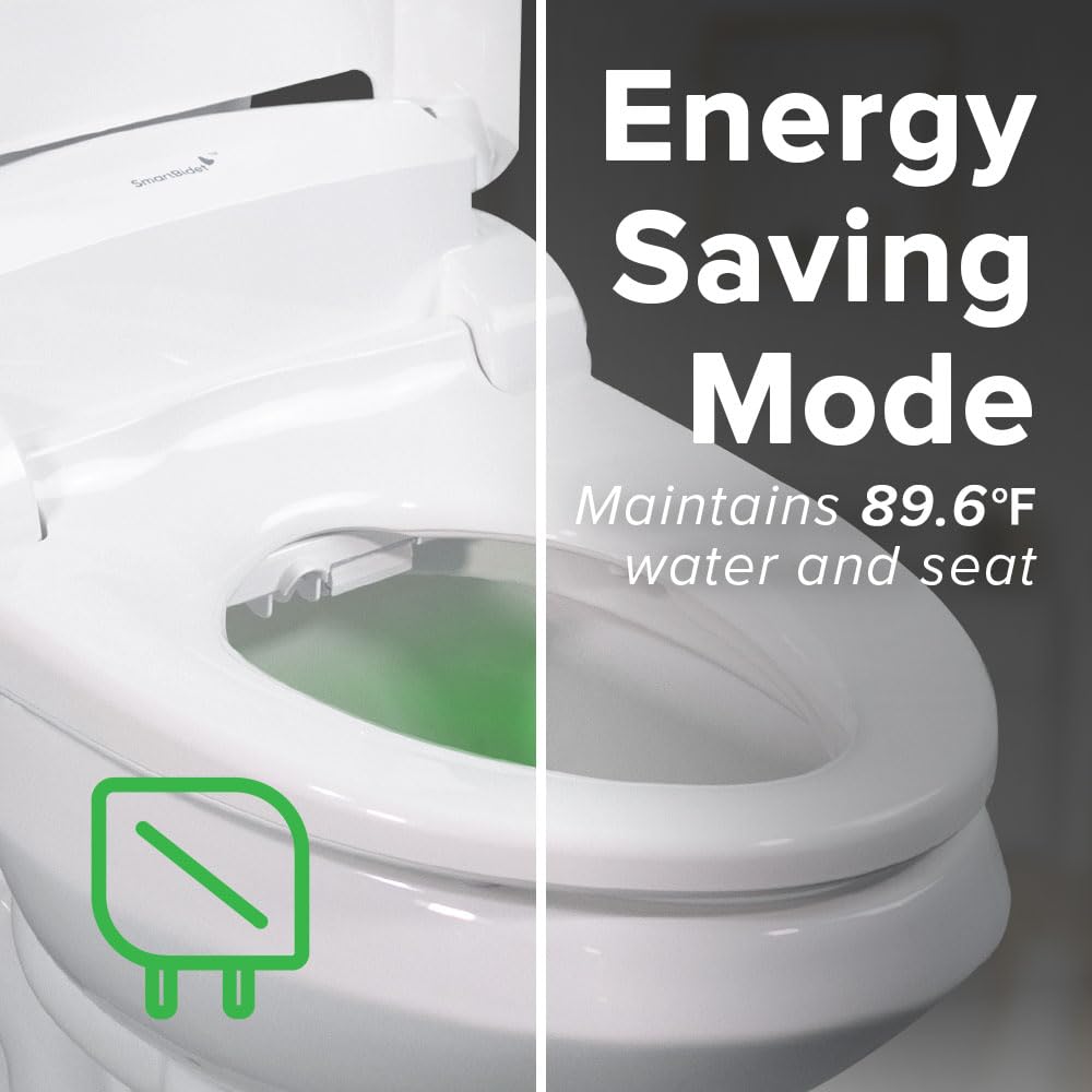 SmartBidet SB-2000WR quick-release seat for easy cleaning.