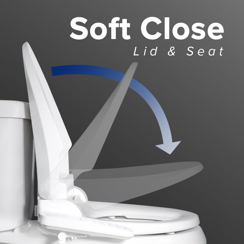SmartBidet SB-2000WR safety sensor activates only when seated.