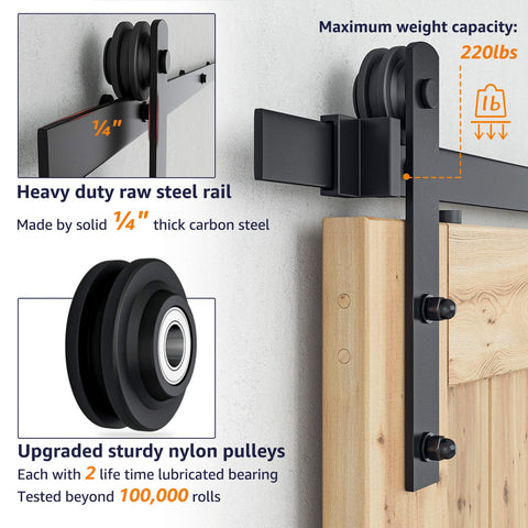 SmartStandard door stops securely hold the door