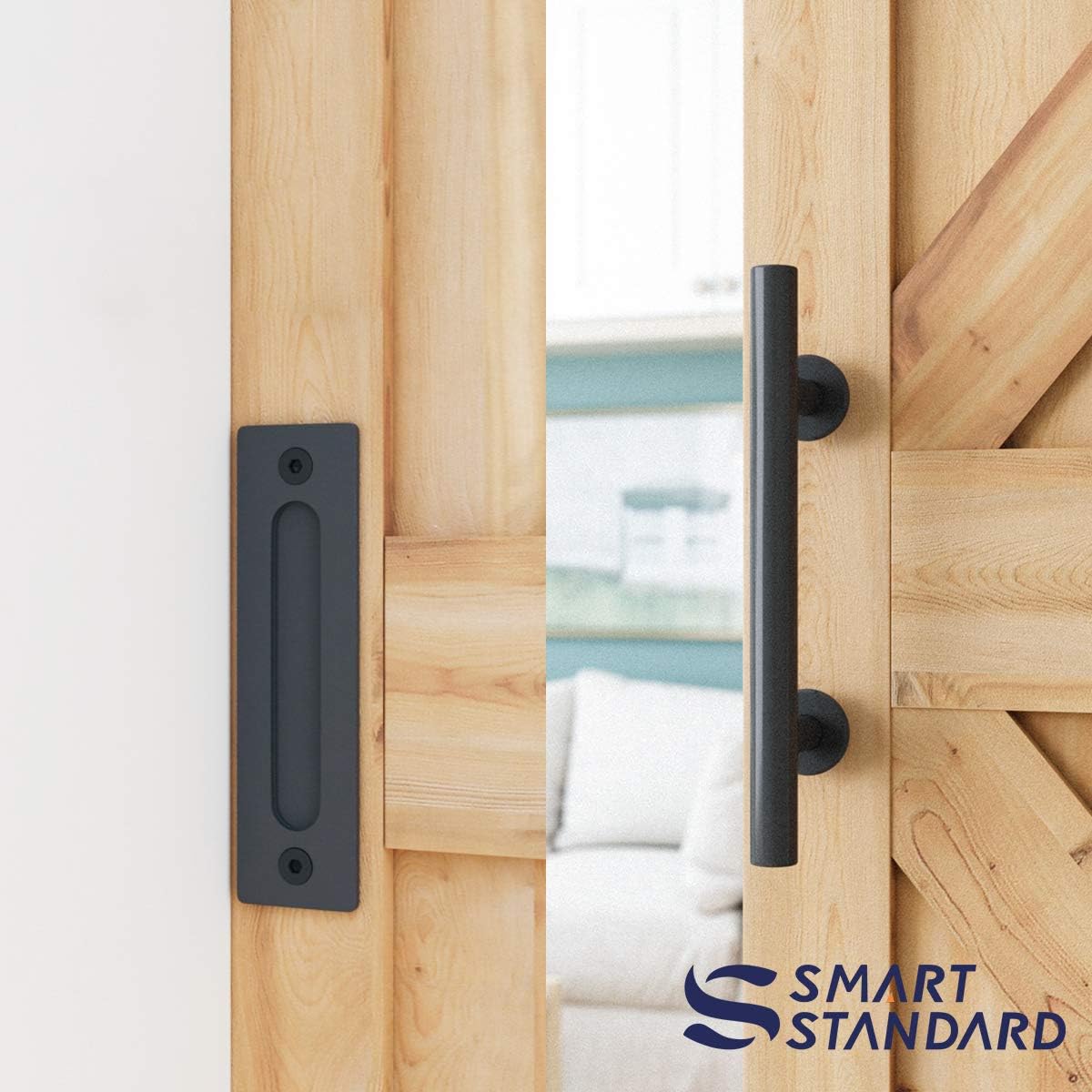 SMARTSTANDARD nylon roller in black designed for smooth sliding