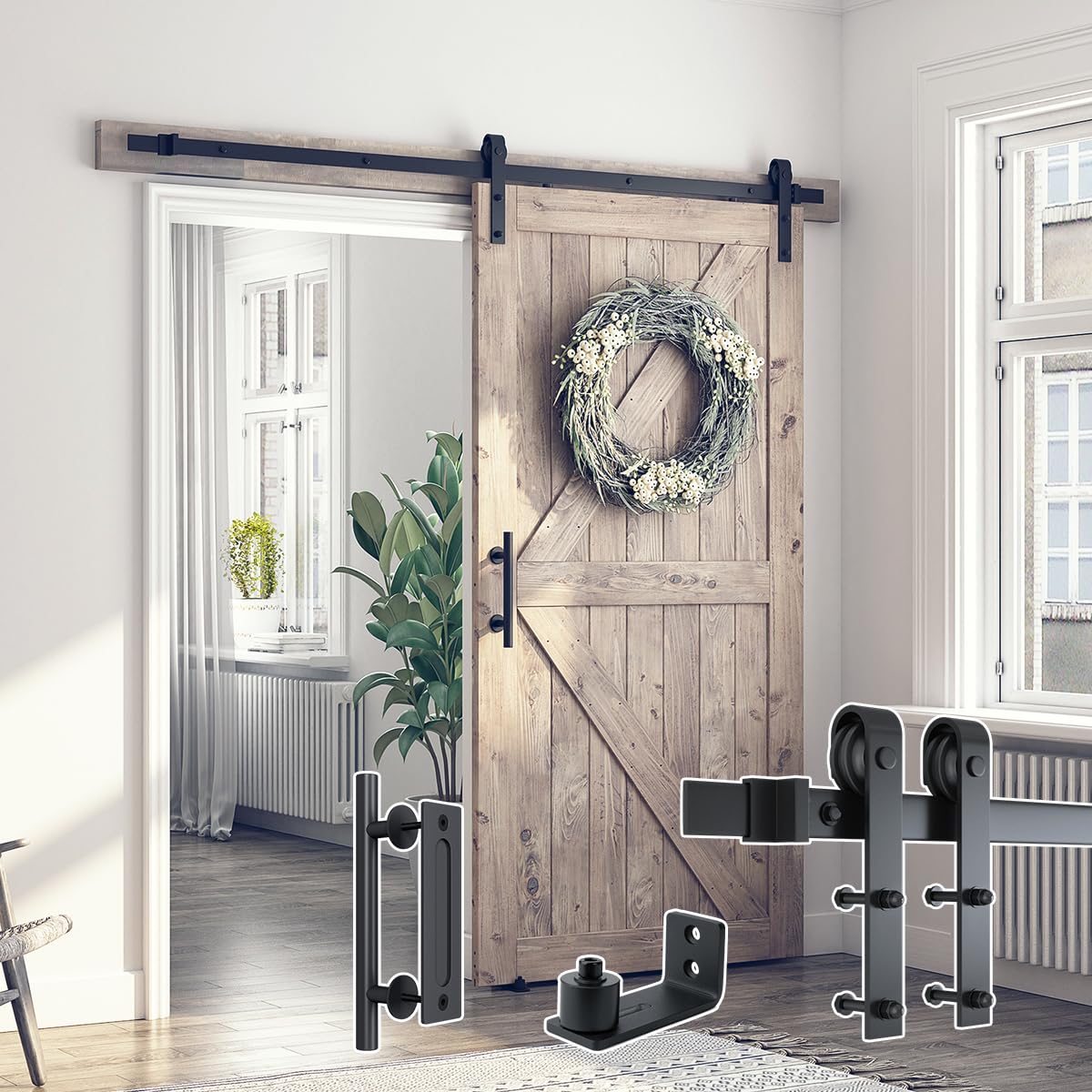 SMARTSTANDARD pull handle set for easy grip and style