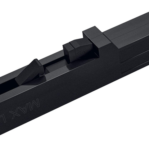 SMARTSTANDARD quiet damper action slows door closing for a gentle finish.