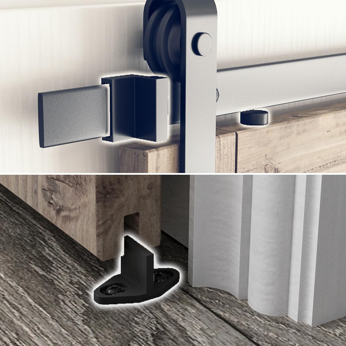 SMARTSTANDARD space-saving-design showcasing door mounted to maximize room.