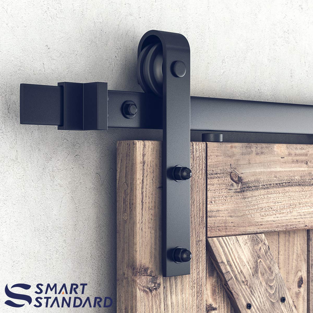 SMARTSTANDARD space-saving design allows behind-door storage