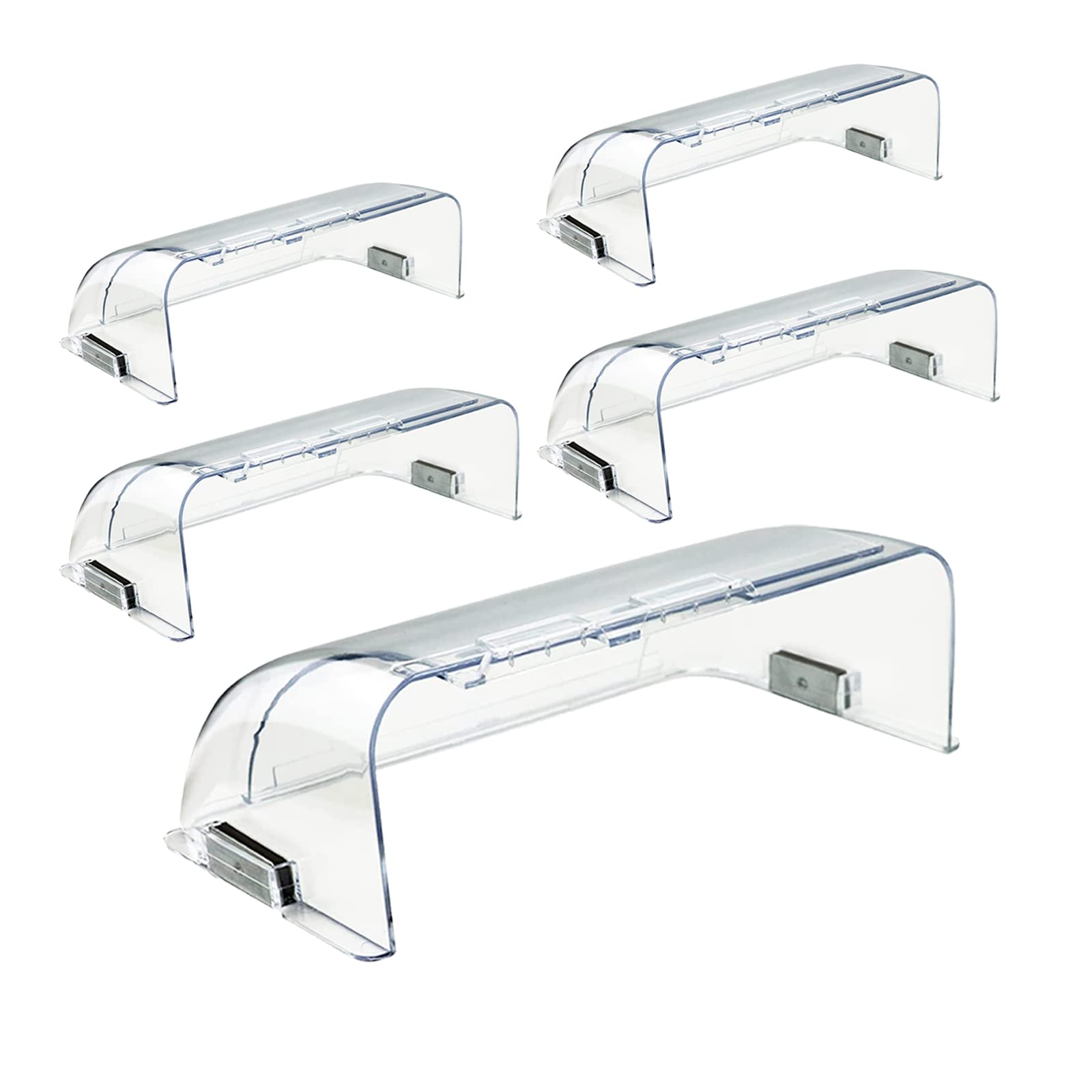 SMGSP clear vent deflector 5-pack fits 10-14 inch vents for even airflow