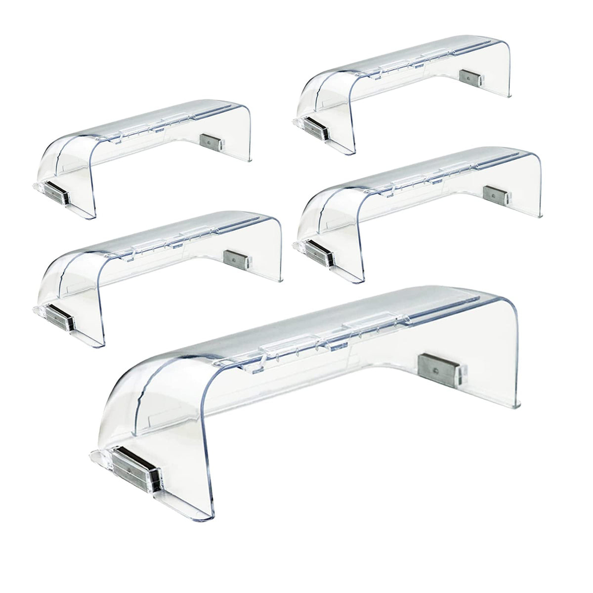 SMGSP clear vent deflector 5-pack fits 10-14 inch vents for even airflow