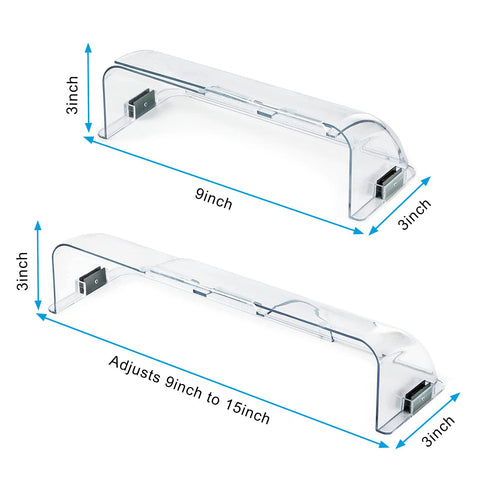Magnetic SMGSP vent deflector securely attaches to metal registers