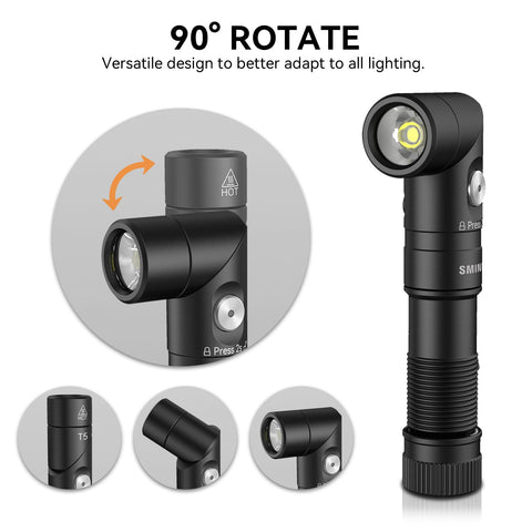 Compatible with AA batteries for emergency power.