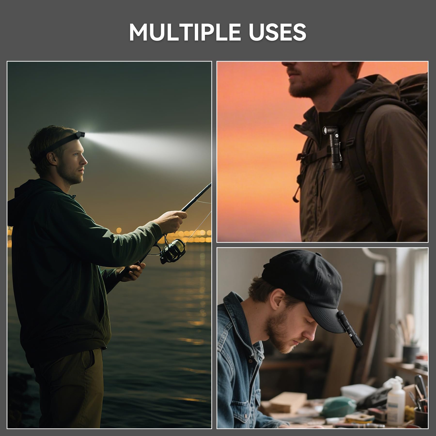 Rugged aluminum body with IP66 rating withstands weather.