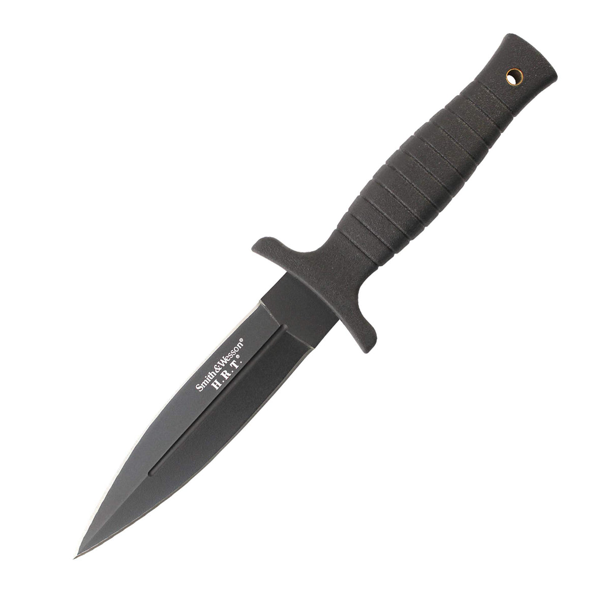 Smith & Wesson SWHRT9B 9in fixed blade knife with dual-edge blade for outdoor tasks