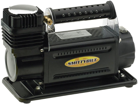 Smittybilt SB2781 air compressor front view for on-the-go inflation.