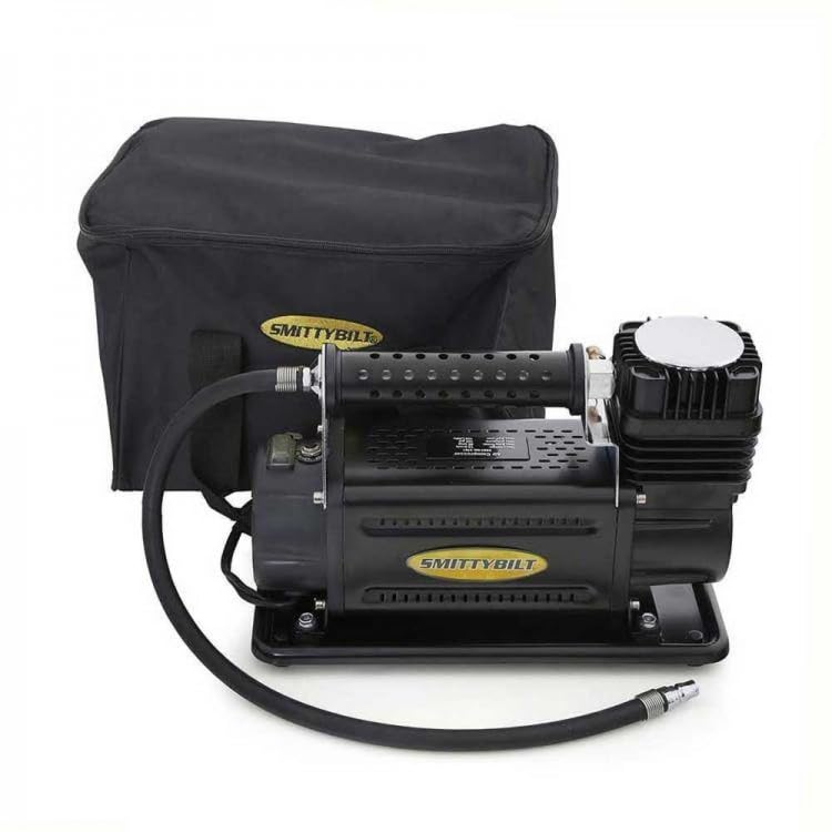 Side profile highlighting compact, rugged housing for vehicle use.