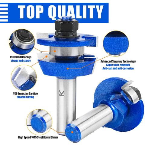 SMJXTOP ball-bearing guides ensure smooth edging during tasks.
