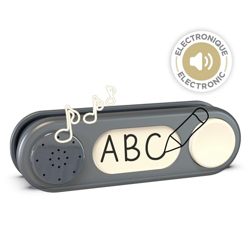 Smoby 810917 doorbell button closeup for easy pressing during outdoor play
