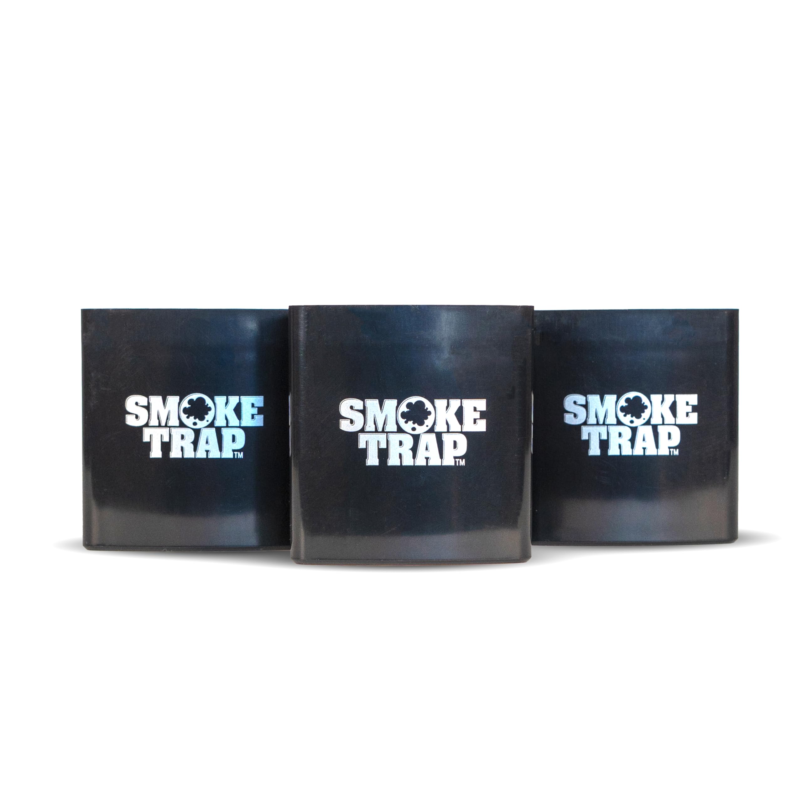 Smoke Trap 2.0 three-pack packaging keeps fresh filters ready.