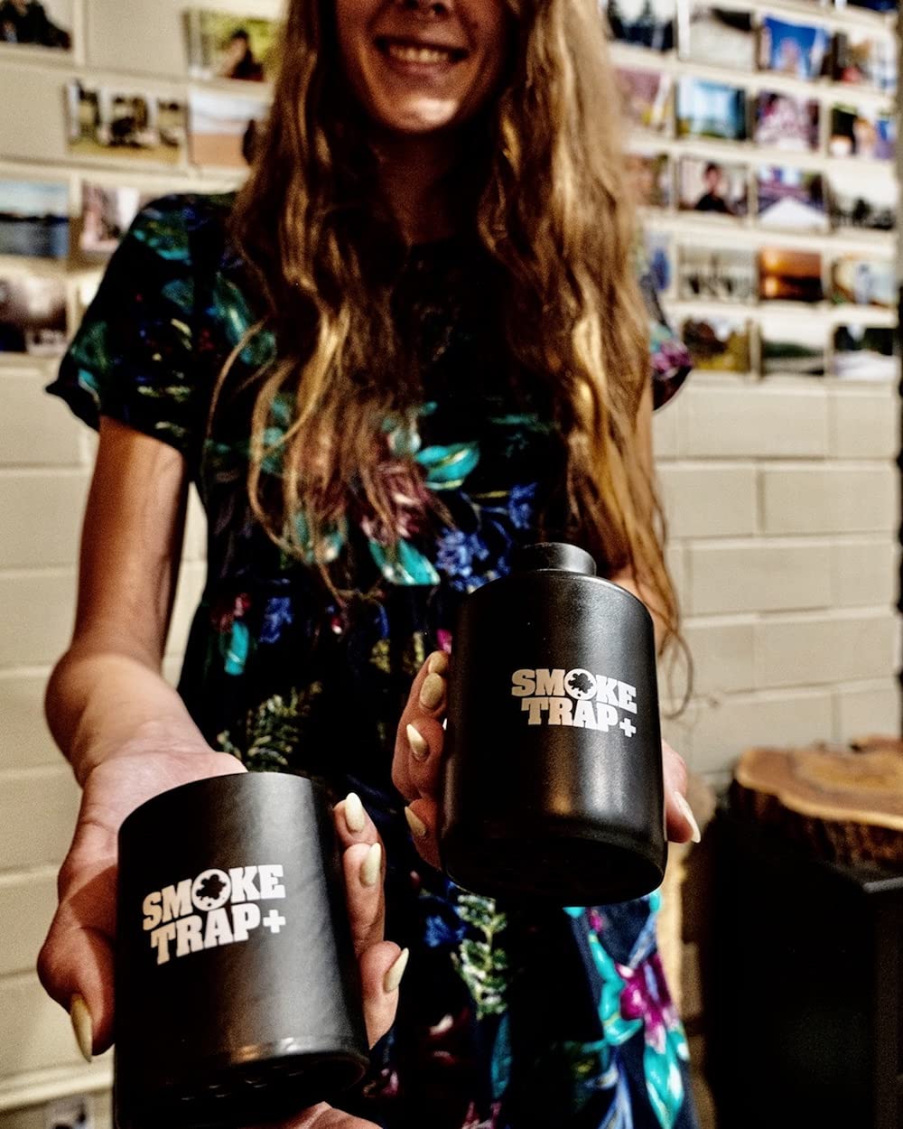 Smoke Trap Plus 4 stage HEPA coconut carbon filter improves odor capture
