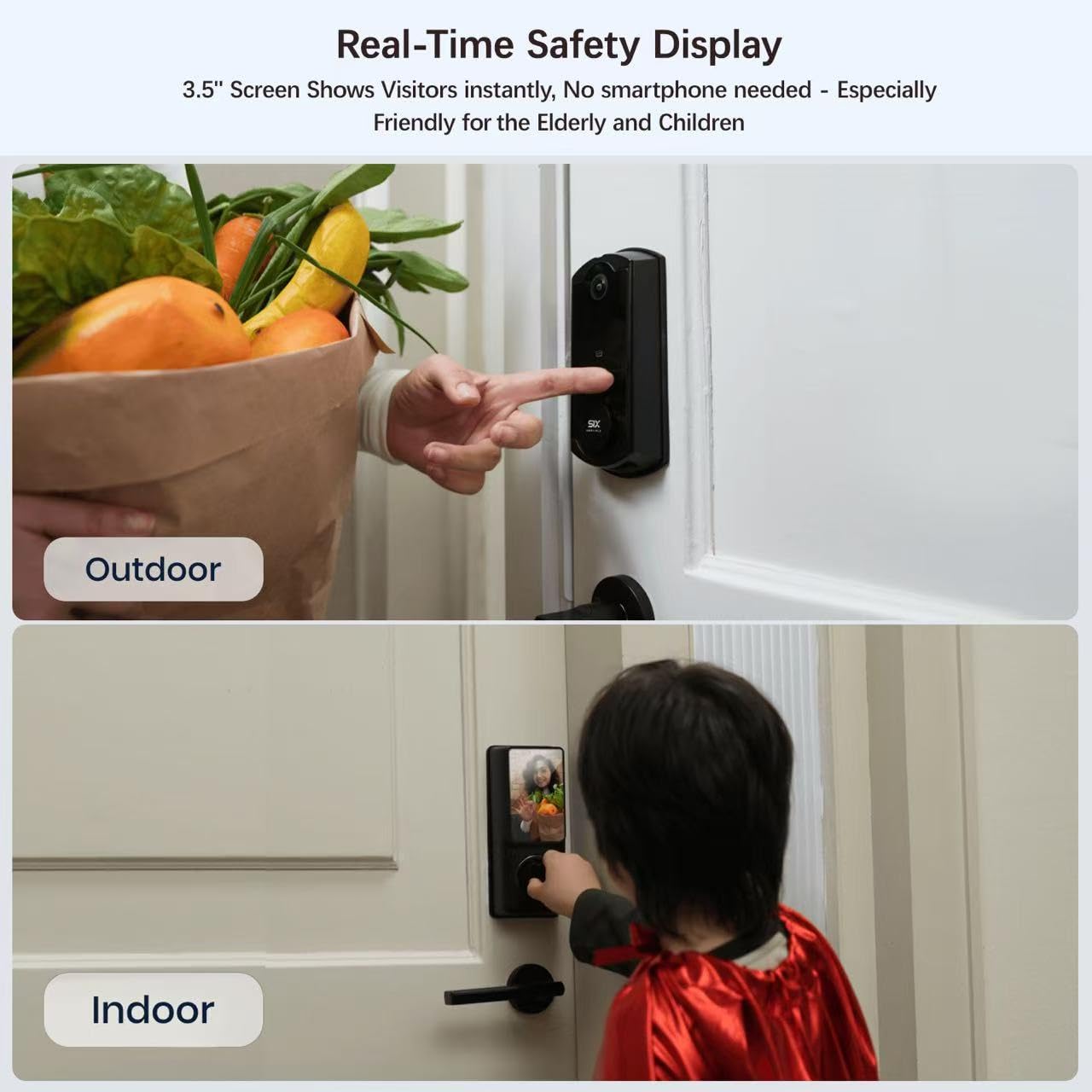 SMRTIPLX S398 indoor display enables instant verification without a phone