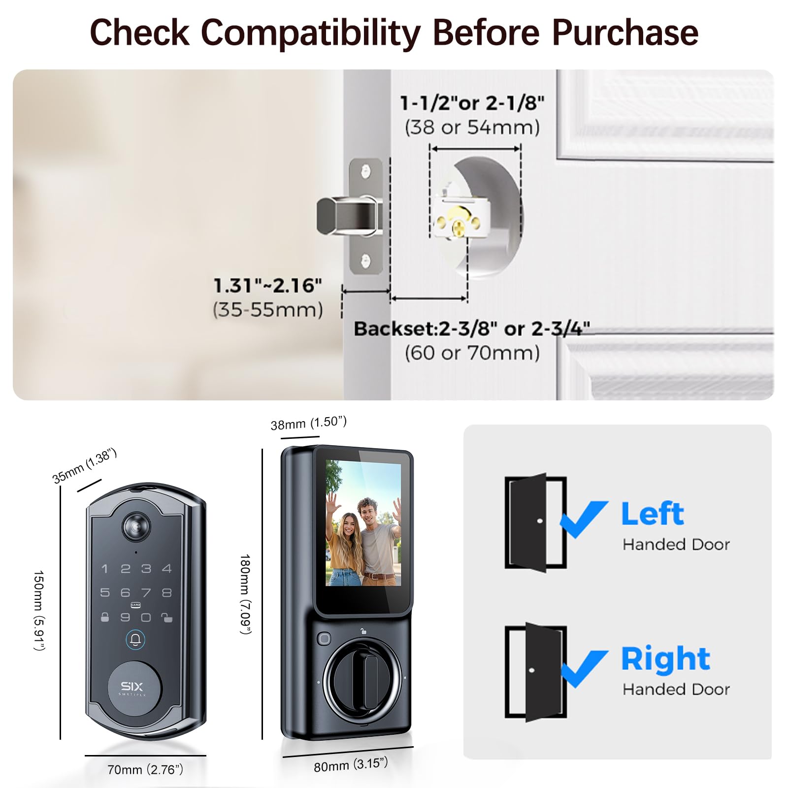 SMRTIPLX S398 IP54 rating guards against dust and rain
