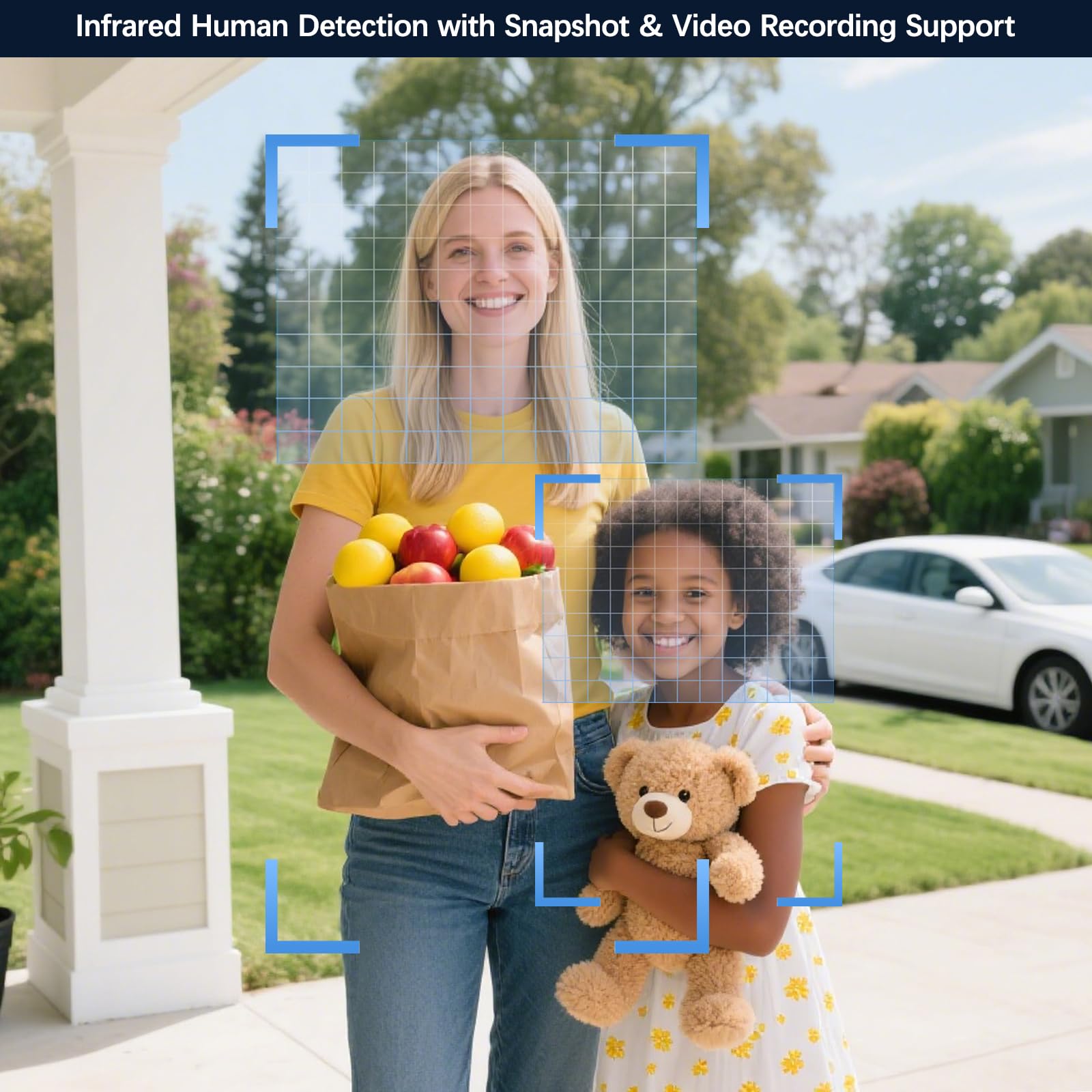 SMRTIPLX S398 video doorbell records events for later review