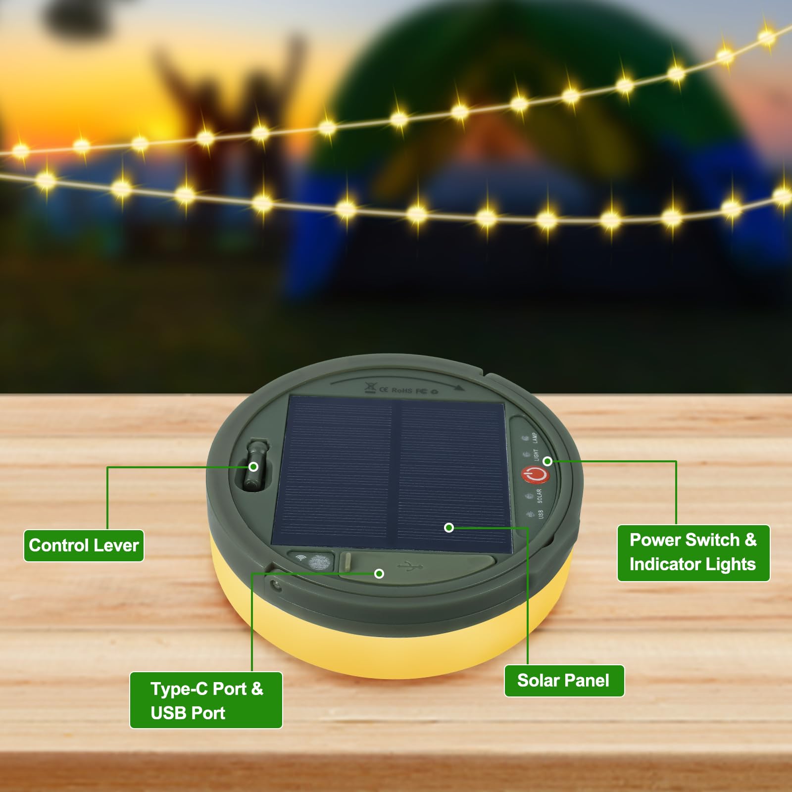 SMY Lighting IP44 weatherproof design suitable for indoor and outdoor use