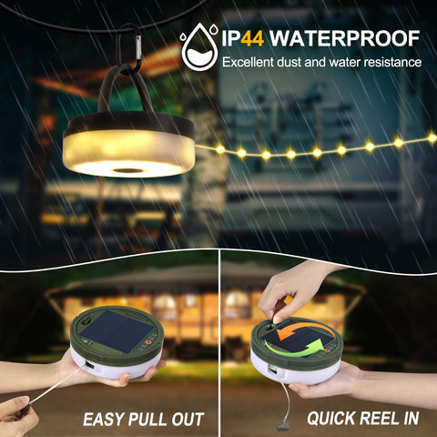 SMY Lighting retractable string with convenient hanging handle