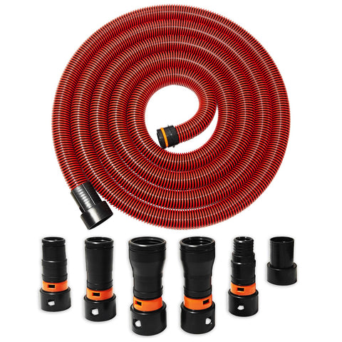 SMZTools 10ft hose extension for universal dust collection.