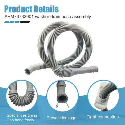 AEM73732901 hose end fitting ensures a secure connection