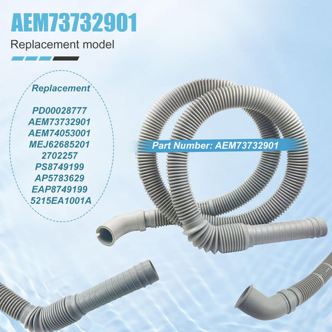 Compatibility with LG and Kenmore models emphasized for reliable drainage
