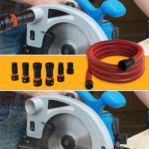 SMZTools improved airflow enhances suction for dust control.