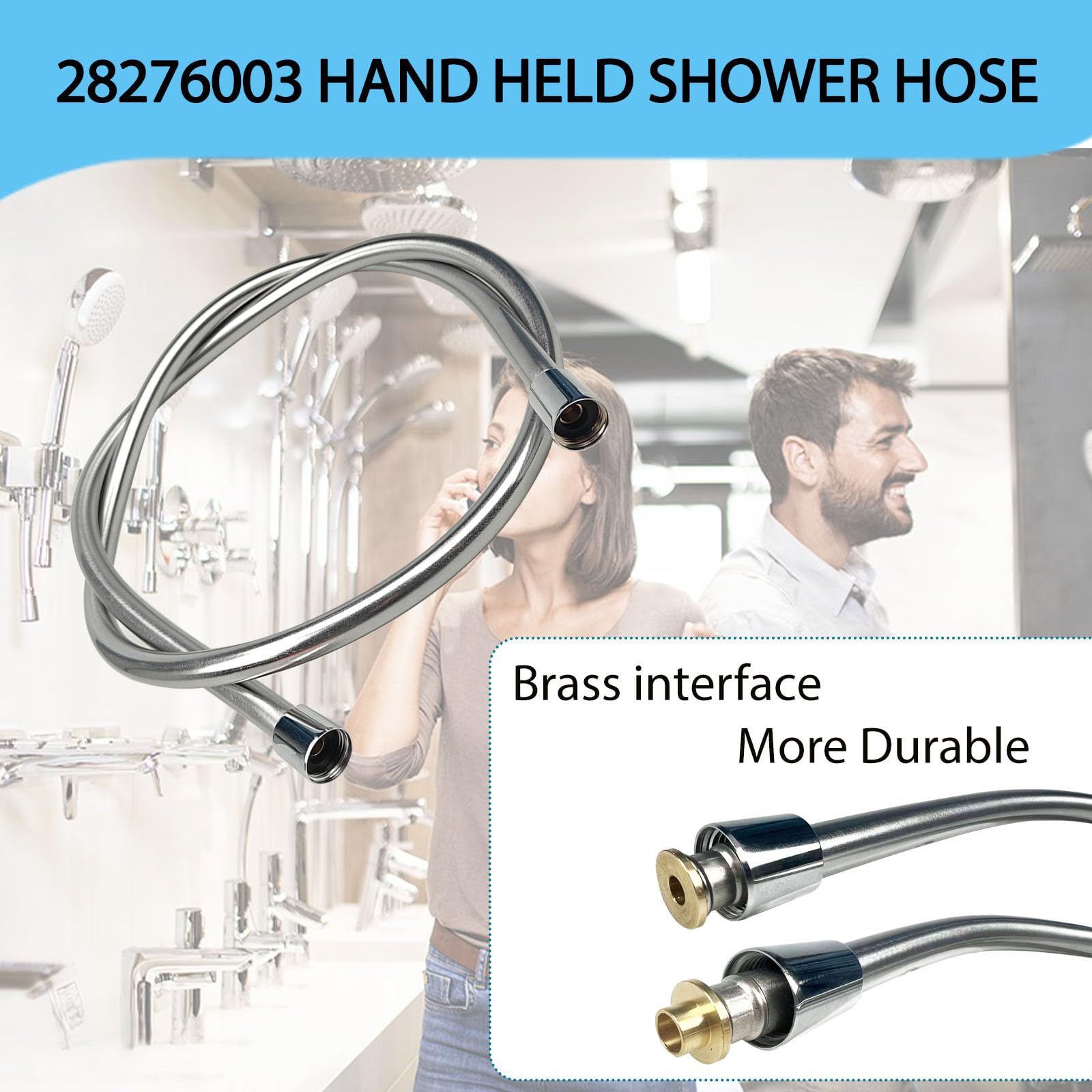 SMZTools Hansgrohe hose dust- and stain-proof surface stays clean.