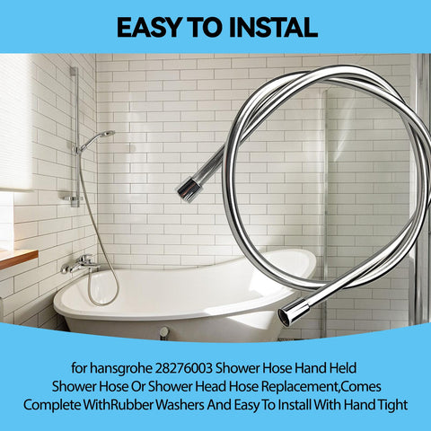 SMZTools Hansgrohe hose includes washers for secure leak-free seal.