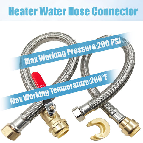 SMZTools 200°F/200 rating supports hot water systems