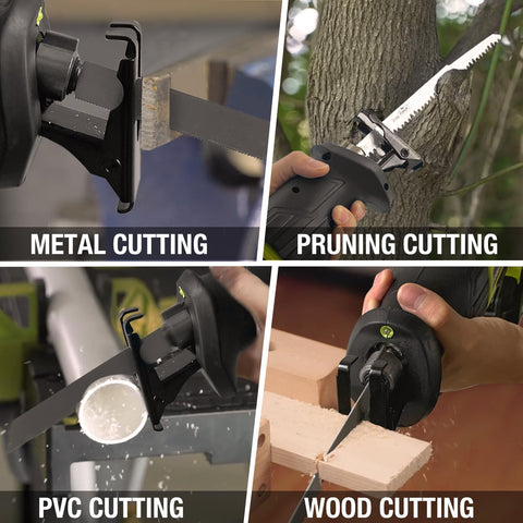 Compact design of SnapFresh 20V reciprocating saw