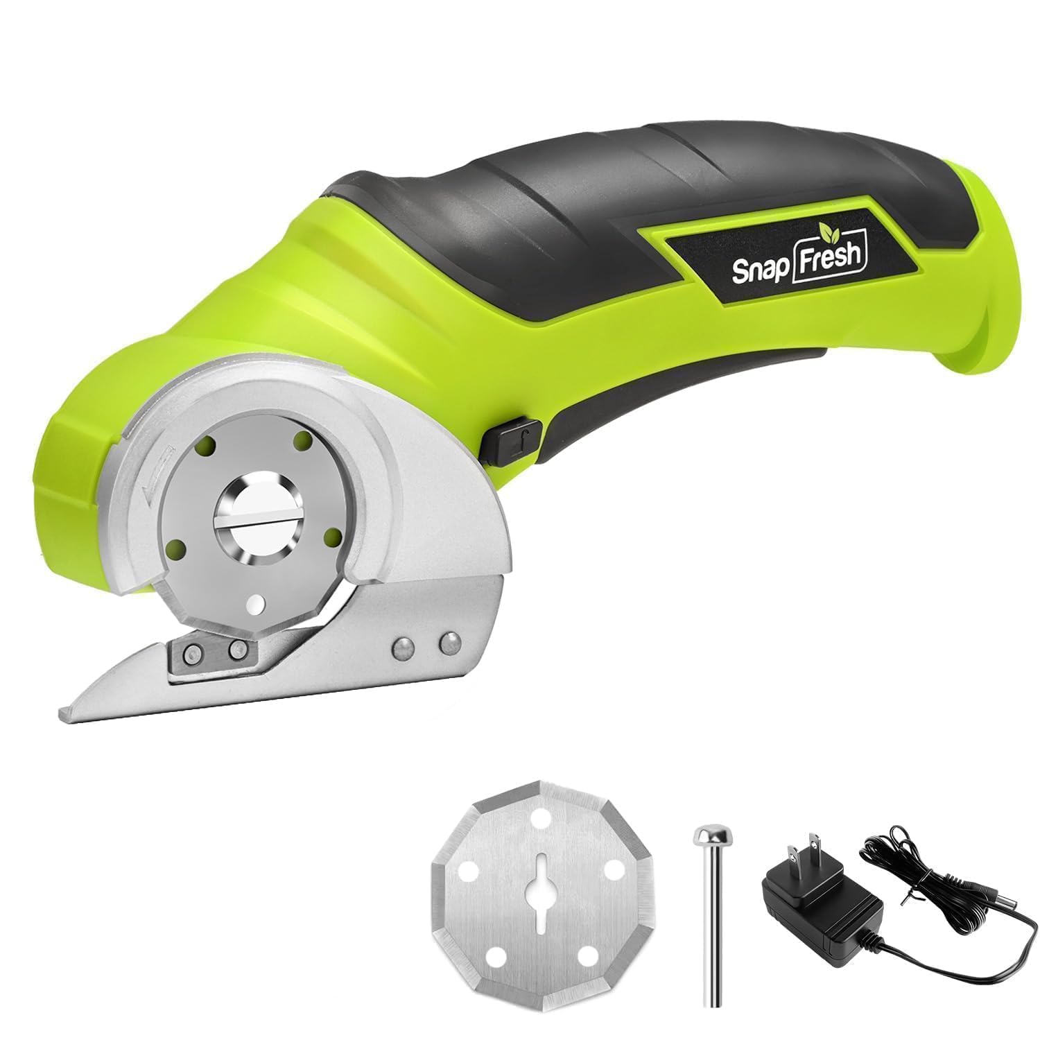 SnapFresh cordless electric scissors blade change for easy maintenance and uninterrupted cuts.