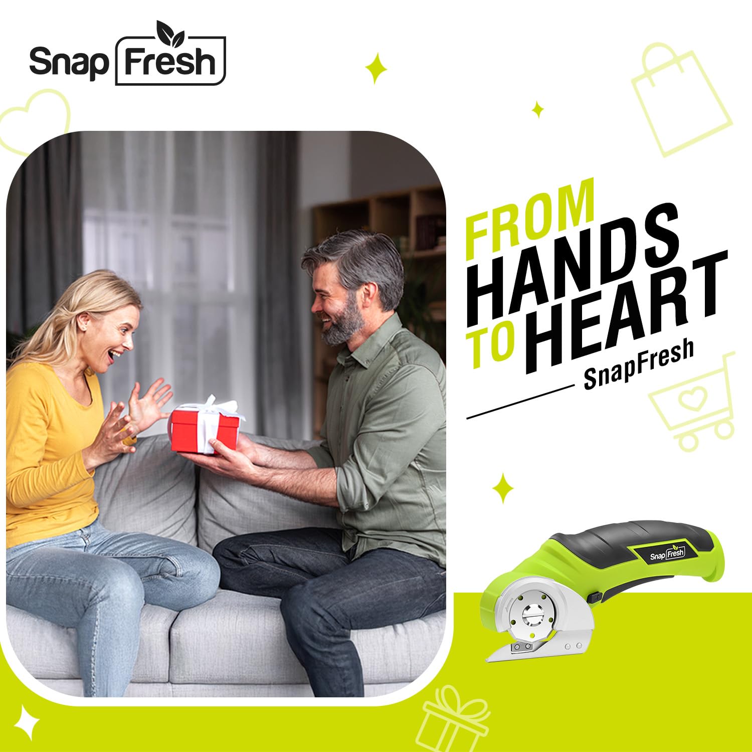 SnapFresh DIY home decor kit includes everything for gifts.